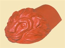 KMB BETA, HODONKA Elegant hřebenáč koncový LEV (včetně vrutu FeZn) višňová